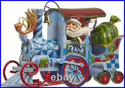 Jim Shore Holiday Express 5-Piece Mini Train Set NIB #4036686