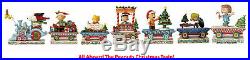 Jim Shore Peanuts Christmas Train Individual Cars or Sets Free Shipping