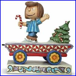 Jim Shore Peanuts Christmas Train Set with Linus Patty Schroeder 4062073