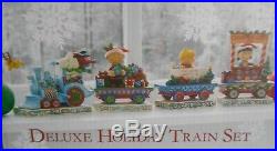 Jim Shore Peanuts Deluxe Train SET Christmas Figurines 6002332 LUCY EXCLUSIVE