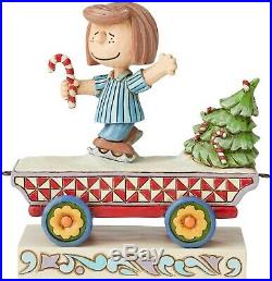 Jim Shore Peanuts FULL Christmas Train Set with Linus Patty Schroeder 4062073