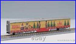 KATO 106-2015 Christmas Train F40PH Gallery Bi-Level 4-car Passenger Car Set
