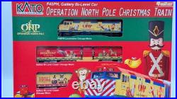 KATO N Scale Operation North Pole Christmas Train 4 Unit Set- NIB