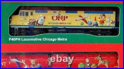 KATO N Scale Operation North Pole Christmas Train 4 Unit Set- NIB
