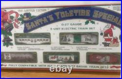 K Line Limited Edition Santa's Yuletide Special O & O27 Gauge Train Set Nib K Line Limited Edition Santa's Yuletide Special O & O27 Gauge Train Set Nib