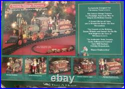 K-Mart Trim A Home Santas Village Express Christmas Train Set with Sounds & Lights