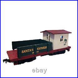 Kalamazoo G Scale Santa's Express Christmas Train Set With Broken Smoke Stack