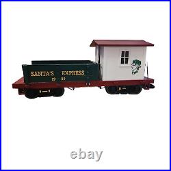 Kalamazoo G Scale Santa's Express Christmas Train Set With Broken Smoke Stack