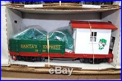 Kalamazoo Santa's Express Steam Freight Train Christmas Set (LGB) G-Scale NEW