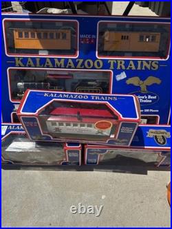 Kalamazoo Trains G Scale Christmas Train Set Ornament Express Holiday