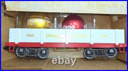 Kalamazoo Trains G Scale Christmas Train Set Ornament Express Holiday 19090-2 Kalamazoo Trains G Scale Christmas Train Set Ornament Express Holiday 19090-2
