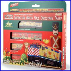 Kato 106-2015DCC Operation North Pole Christmas Train Set with DCC N Scale