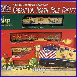 Kato 106 2015 Operation North Pole Christmas Train 4 Unit Set Led Lighted N