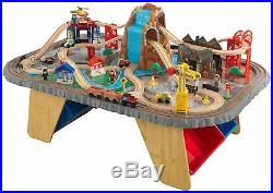 KidKraft Waterfall Junction Train Set and Table Toy