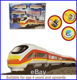 Kids Hyper Bullet Express Eurostar Train Toy Set Sound & Light Ideal XMAS Gift