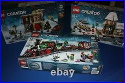 LEGO 10254 10259 10263 Winter Holiday collection Christmas bnifsb