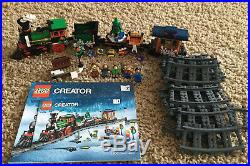 LEGO 10254 Creator Expert Winter Holiday Train Christmas Set 734 Pcs 100% NO BOX