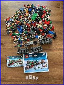 LEGO 10254 Creator Expert Winter Holiday Train Christmas Set 734 Pcs NO BOX