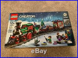 LEGO 10254 Creator Expert Winter Holiday Train Christmas Set Brand New Sealed