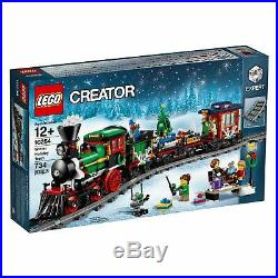 LEGO 10254 Creator Expert Winter Holiday Train Christmas Set New In Box(734 Pcs)