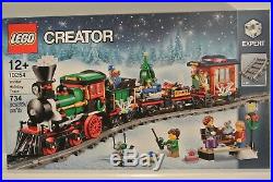 LEGO 10254 Creator Winter Holiday Train Great Christmas Present BNISB