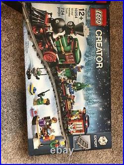 LEGO 10254 Winter Christmas Holiday Train 100% COMPLETE with power parts
