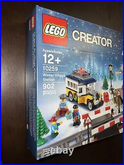 LEGO 10259 Creator Winter Village Station RETIRED Set Christmas FACTORY SEALED