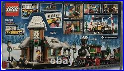 LEGO 10259 Creator Winter Village Train Station RETIRED Set Christmas NIB