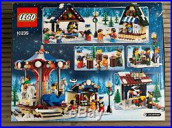 LEGO CREATOR 10235 WINTER VILLAGE MARKET New & Sealed Christmas Carousel Set