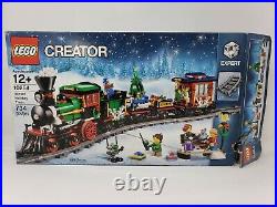 LEGO CREATOR EXPERT 10254 Winter Holiday Train New in Opened/Damaged Box