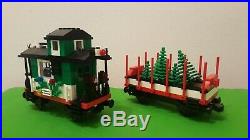 LEGO Christmas Holiday Train 10173 Winter Village Mostly complete. Free S/H