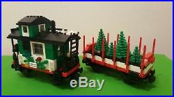 LEGO Christmas Holiday Train 10173 Winter Village Mostly complete. Free S/H