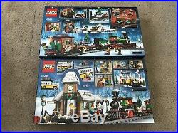 LEGO Creator Expert Winter Holiday Train & Winter Village Station 10254 + 10259