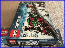 LEGO Creator Expert Winter Holiday Train & Winter Village Station 10254 + 10259