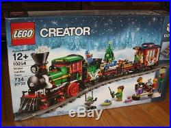 LEGO Creator WINTER HOLIDAY TRAIN # 10254 734 pcs 5 minifigures Christmas SET