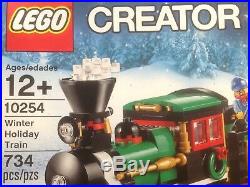 LEGO Creator Winter Holiday Train Locomotive Passenger Christmas Expert 10254