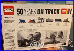 LEGO Employee Christmas Gift Trains 50 Years On Track 4002016 New Never Opened