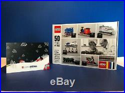 LEGO Employee Christmas Gift Trains 50 Years On Track 4002016 withCard