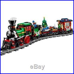 LEGO Large Winter Holiday Train Festive Gifts Constructions Set Xmas Toys Kids