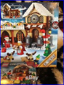 LEGO Santa's Workshop 10245, Christmas Train 40138 & Toy Work Shop 40106. WOW