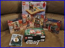 LEGO Seasonal Holiday Limited Edition 40223, 40254, 40292, 40293, 40291, 40274 +