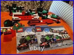 LEGO Trains Holiday Train (10173) INCOMPLETE. READ DESCRIPTION