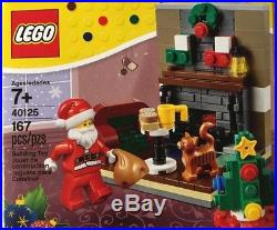 LEGO WINTER HOLIDAY TRAIN 10254 + 40125, 40253, 30478, & 6194782 Christmas sets