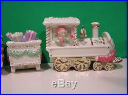 LENOX HOLIDAY TRADITIONS SANTA TRAIN 5 piece set NEW in BOX Christmas Toys Gifts