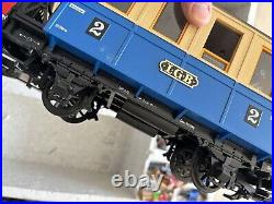 LGB 20301 US G Gauge Passenger Train Set Complete Ready to Run with Manual RARE
