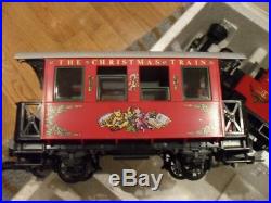 LGB 20540 Christmas Train G Scale Set Original Box Caboose Extra Track Beautiful