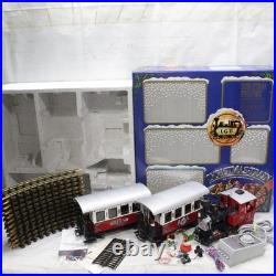 LGB 20540 G Scale Christmas Santa Train Steam Loco Passenger Set With Box Read