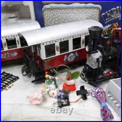 LGB 20540 G Scale Christmas Santa Train Steam Loco Passenger Set With Box Read
