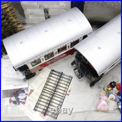 LGB 20540 G Scale Christmas Santa Train Steam Loco Passenger Set With Box Read LGB 20540 G Scale Christmas Santa Train Steam Loco Passenger Set With Box Read