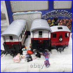 LGB 20540 G Scale Christmas Santa Train Steam Loco Passenger Set With Box Read LGB 20540 G Scale Christmas Santa Train Steam Loco Passenger Set With Box Read